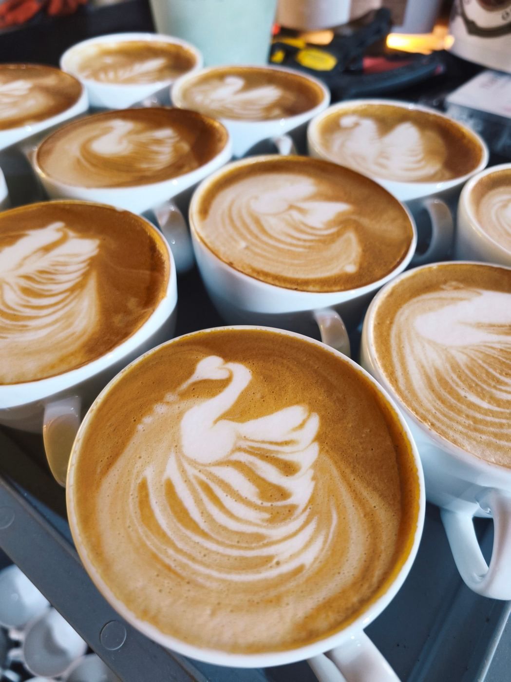 Latte Art von coffeecord Baristi